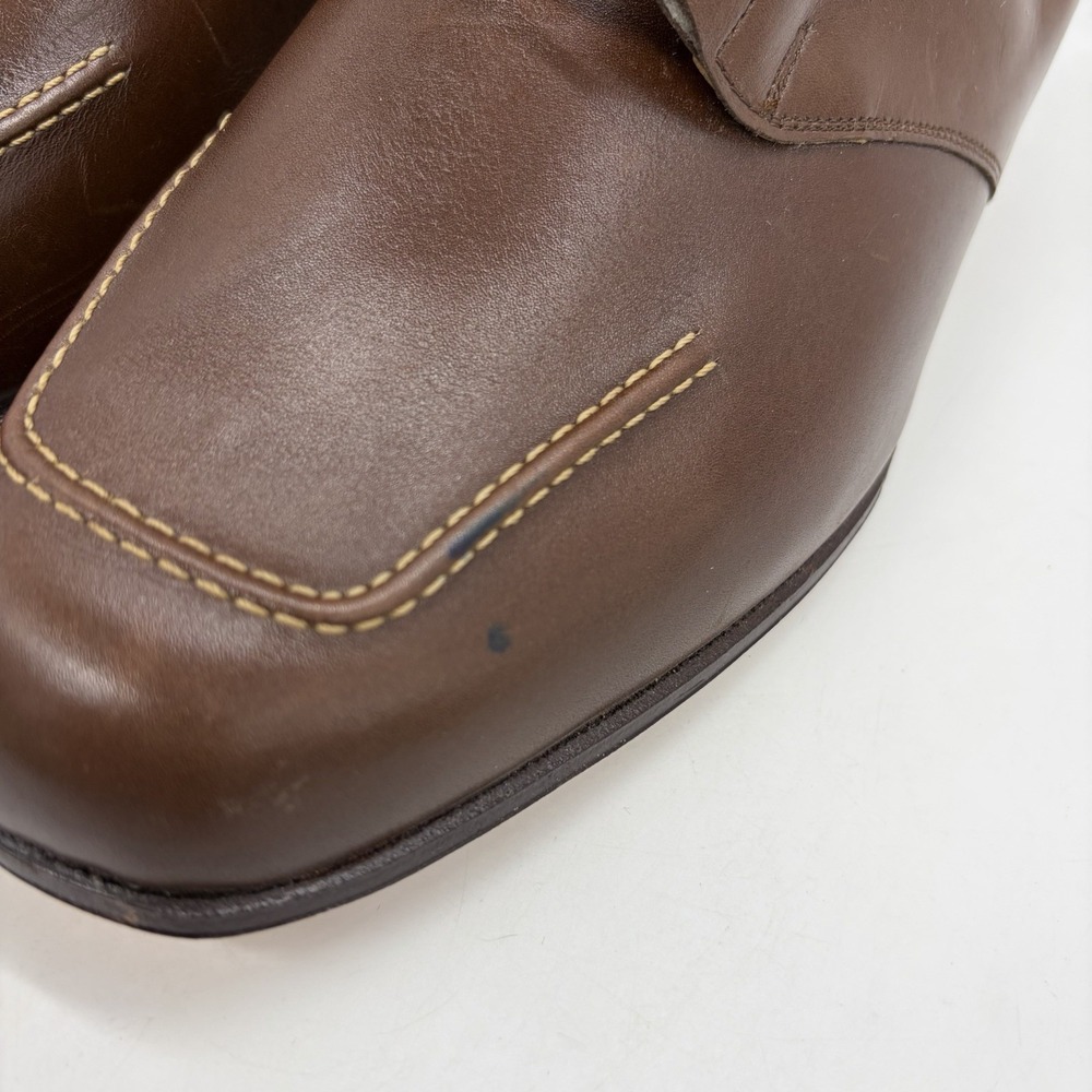Vtg FSP Shoes Musebeck Womens 9 E/C Oxford Pumps Comfort Flex Brown Leather USA - Picture 11 of 13